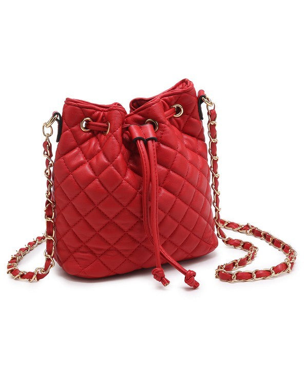 Quilted Bucket Purse